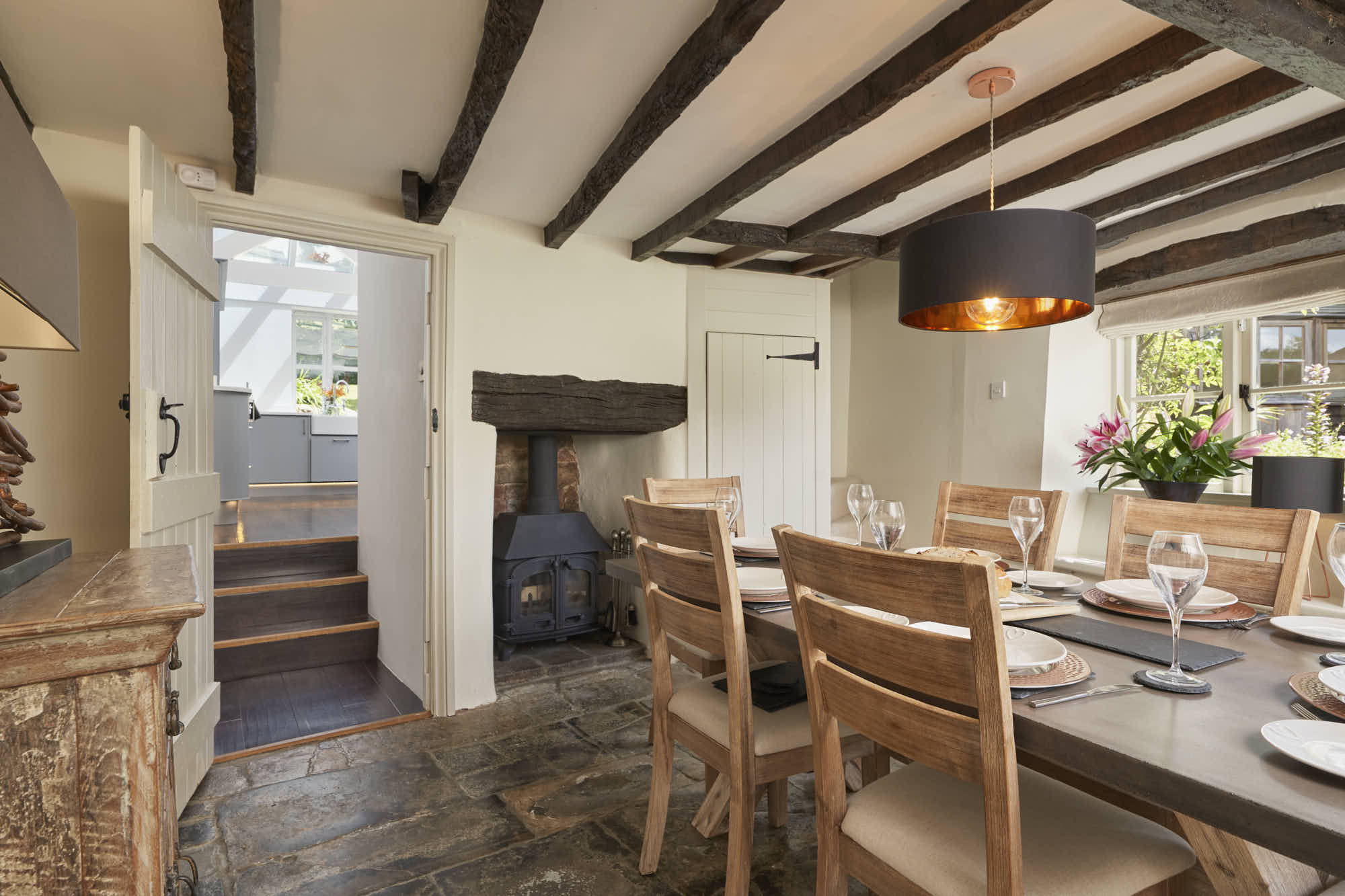 Holiday cottage photographed in the South West of England